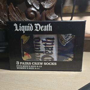 Crew Socks - Blue and White